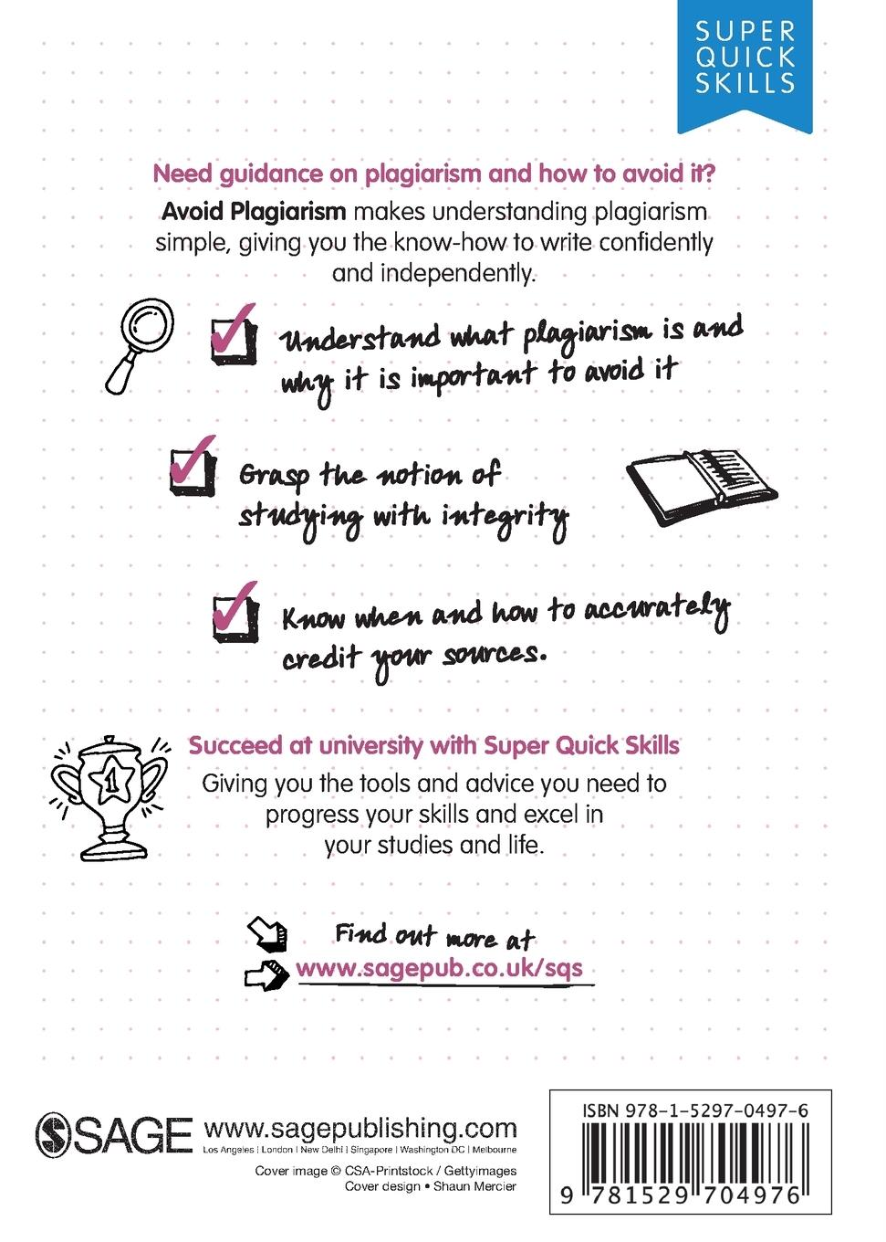 Rückseitencover Avoid Plagiarism