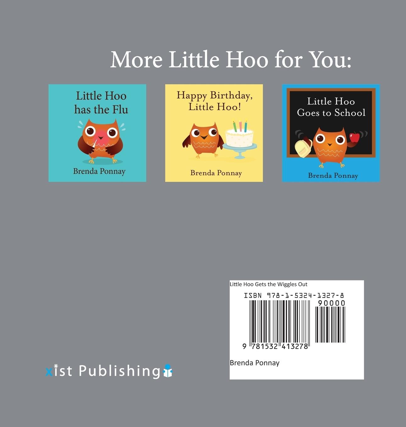 Rückseitencover Little Hoo Gets the Wiggles Out