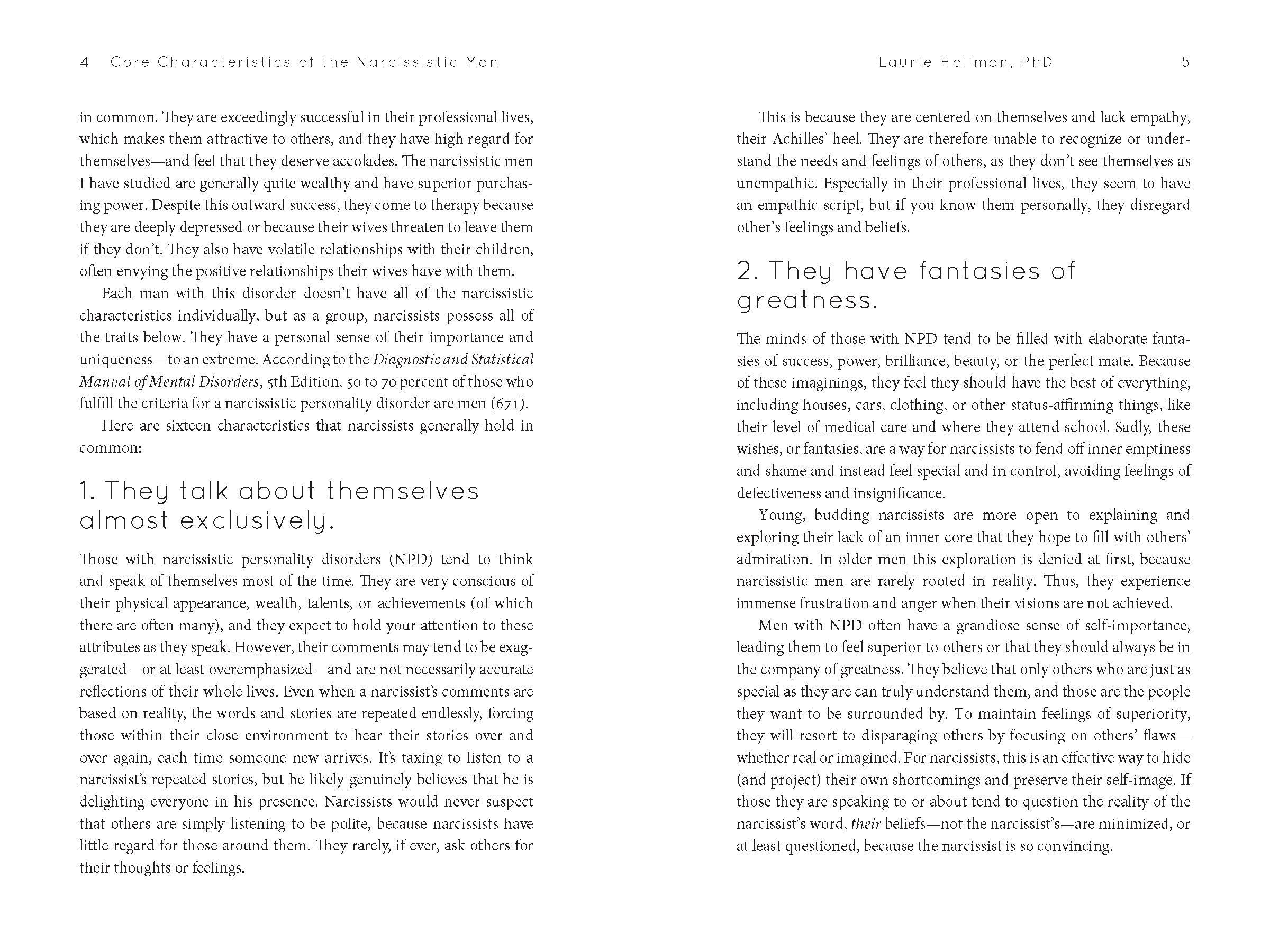 Beispielinhalt (Bild) Are You Living with a Narcissist?