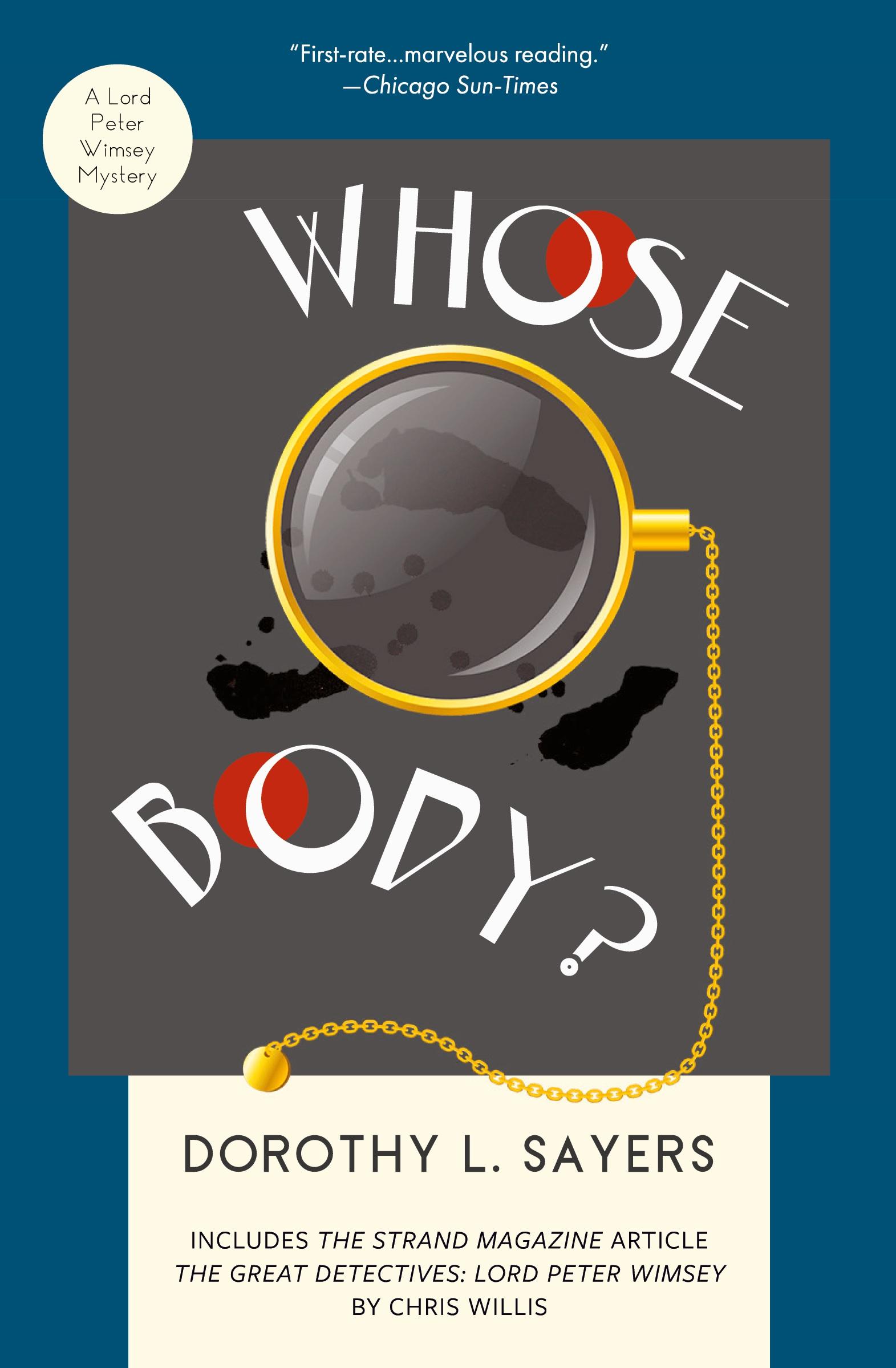 Vorderes Coverbild Whose Body?