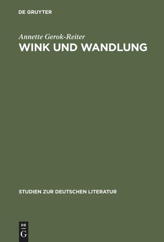 Vorderes Coverbild Wink und Wandlung