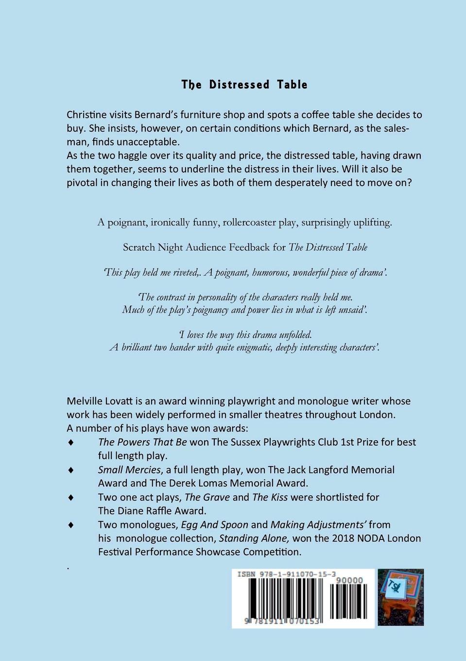 Rückseitencover The Distressed Table