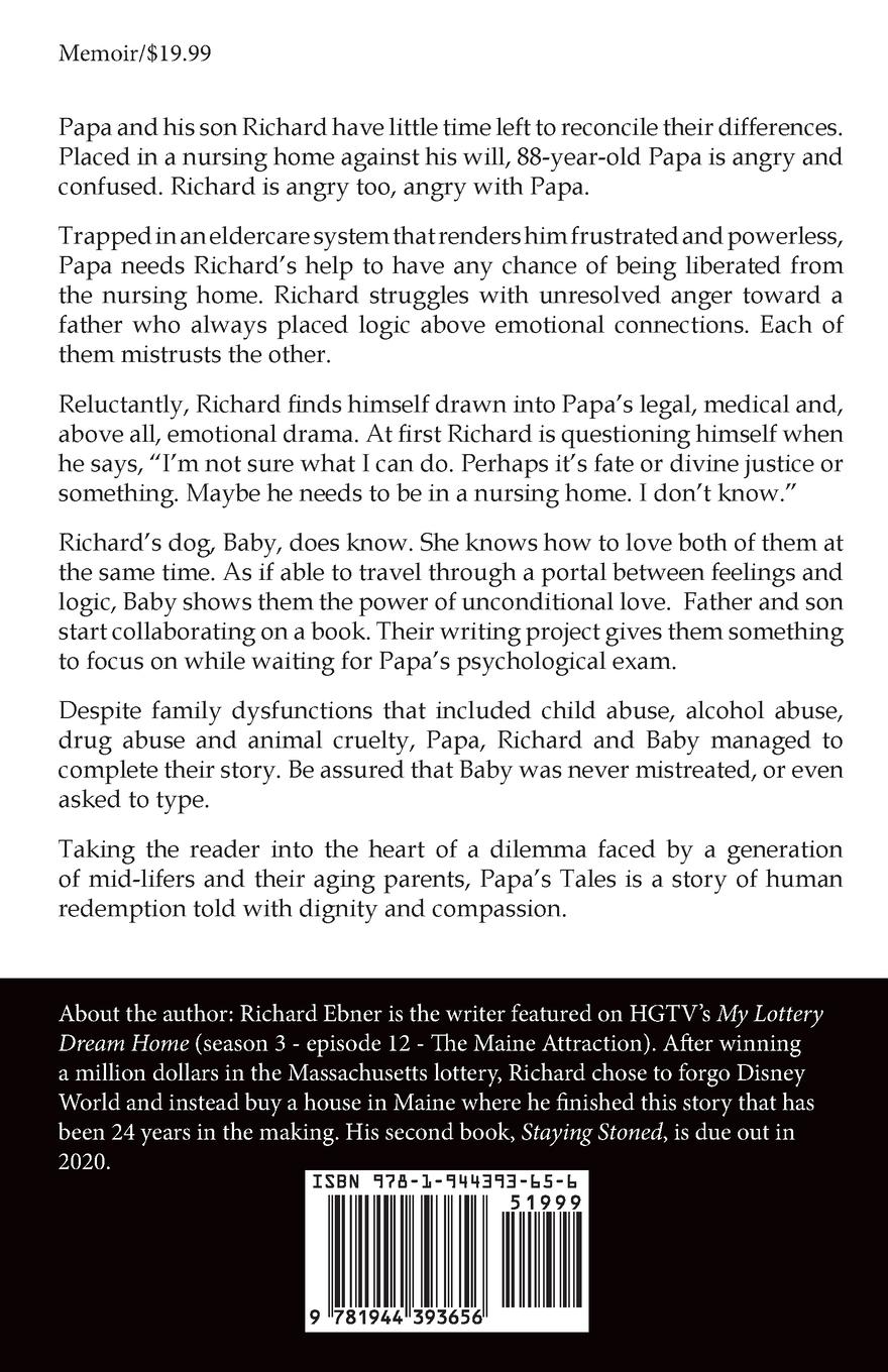 Rückseitencover Saving Papa's Tales