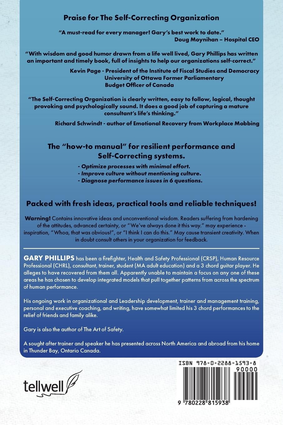 Rückseitencover The Self Correcting Organization