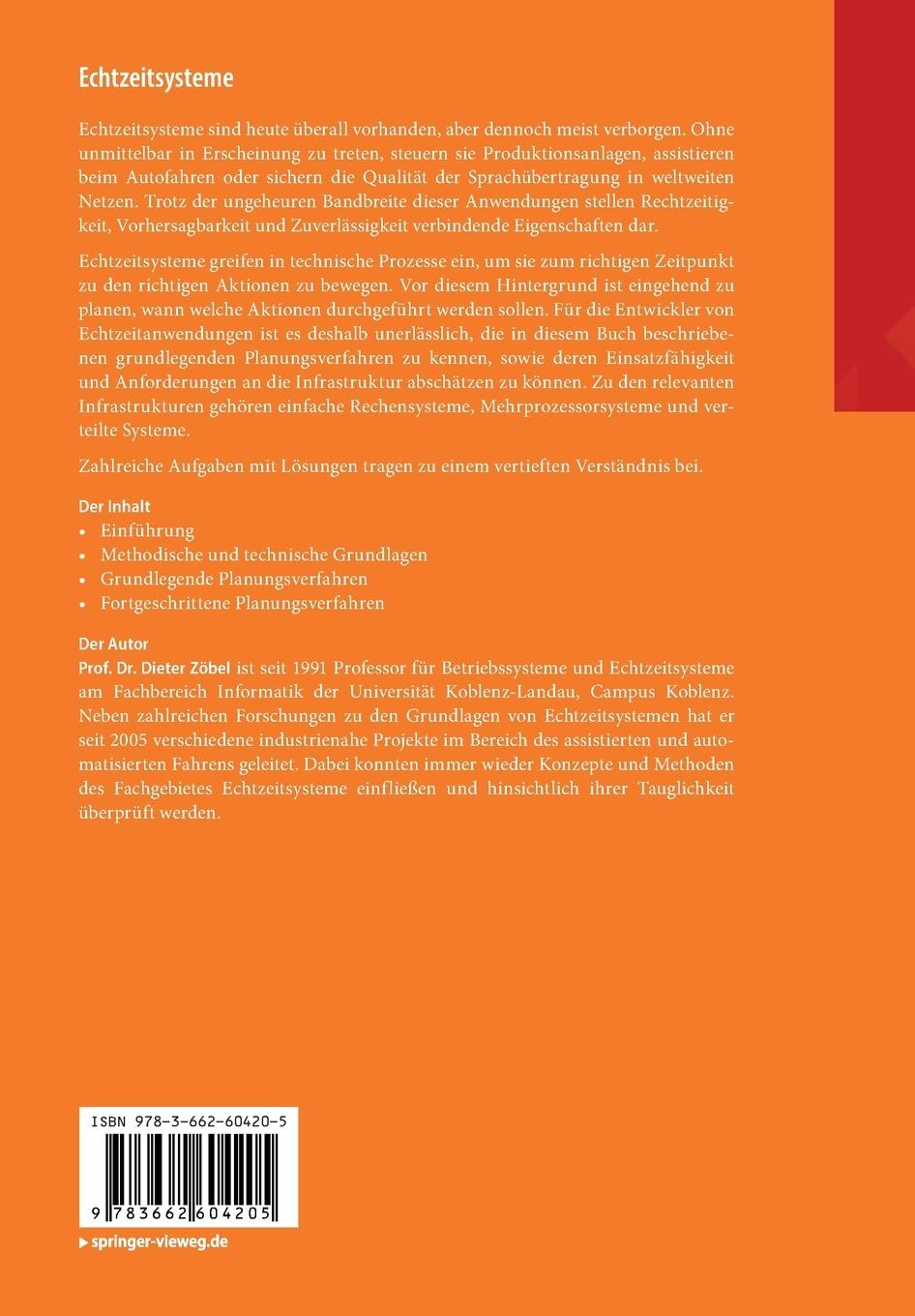 Rückseitencover Echtzeitsysteme