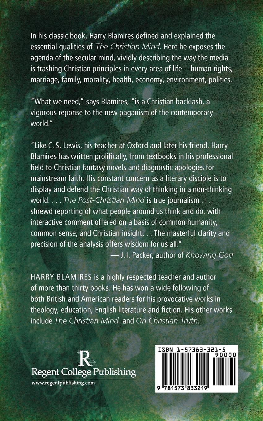 Rückseitencover The Post-Christian Mind