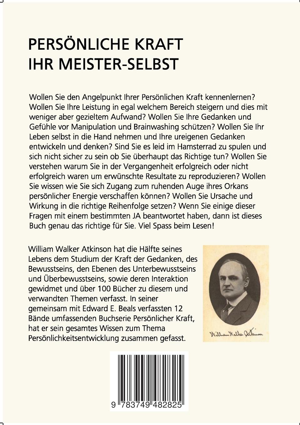 Rückseitencover Persönliche Kraft