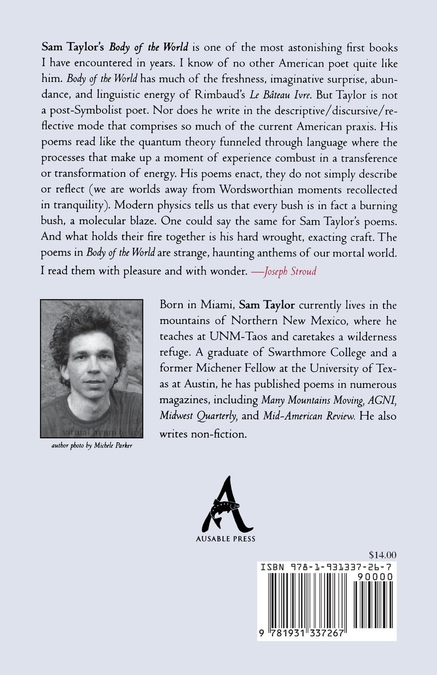 Rückseitencover Body of the World