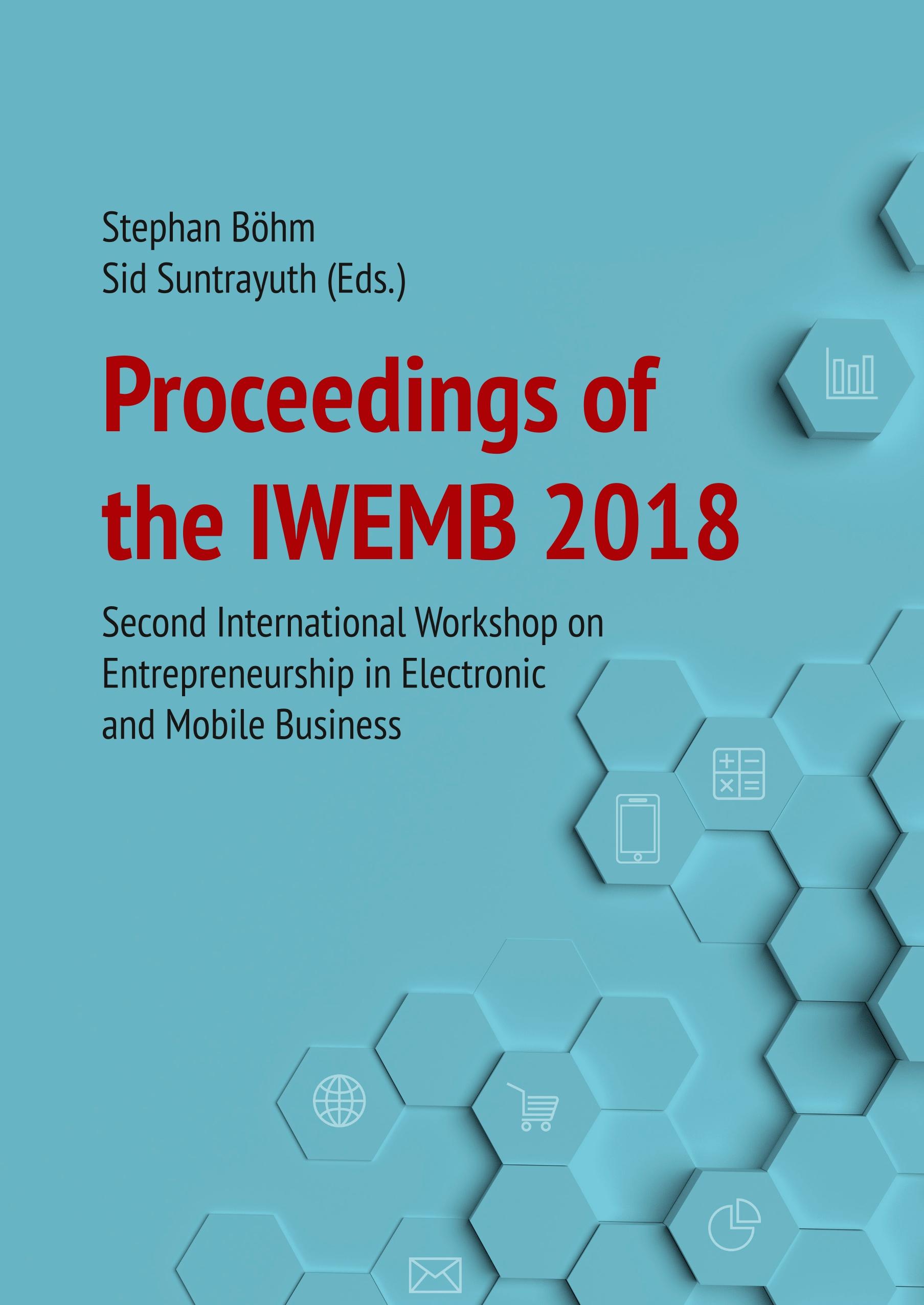 Vorderes Coverbild Proceedings of the IWEMB 2018