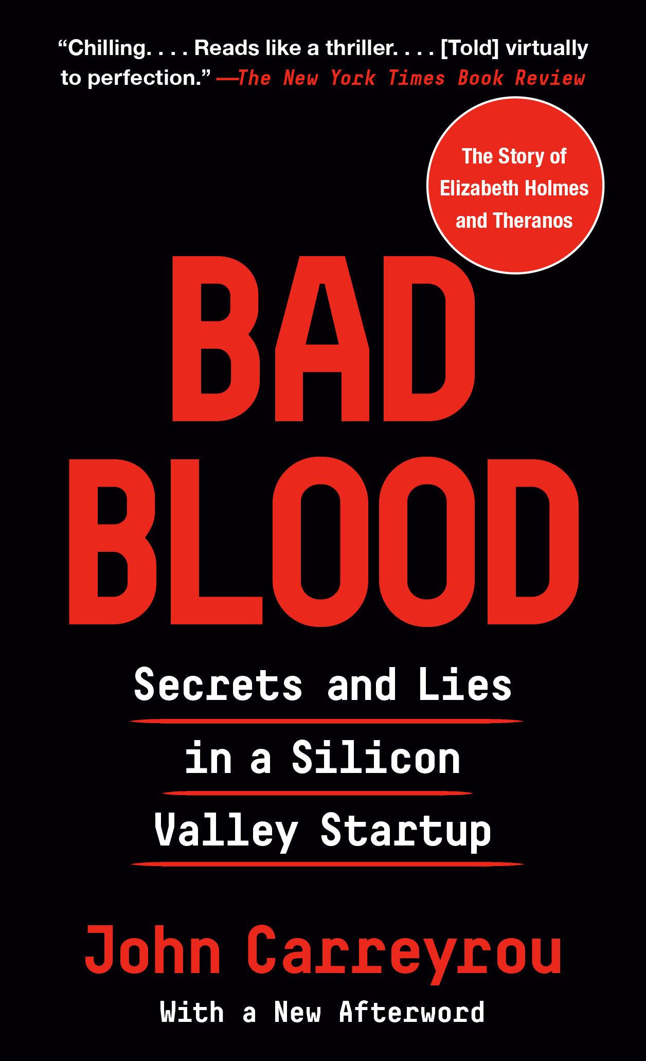 Vorderes Coverbild Bad Blood