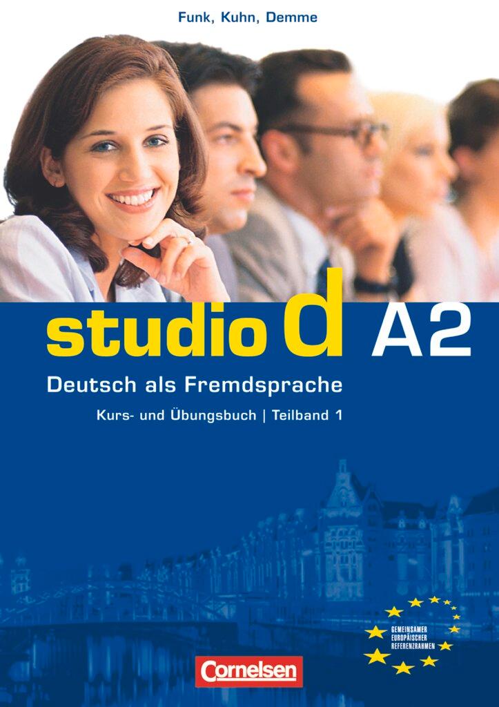Vorderes Coverbild Studio d. Teilband 1 des Gesamtbandes 2. Kurs- und Übungsbuch