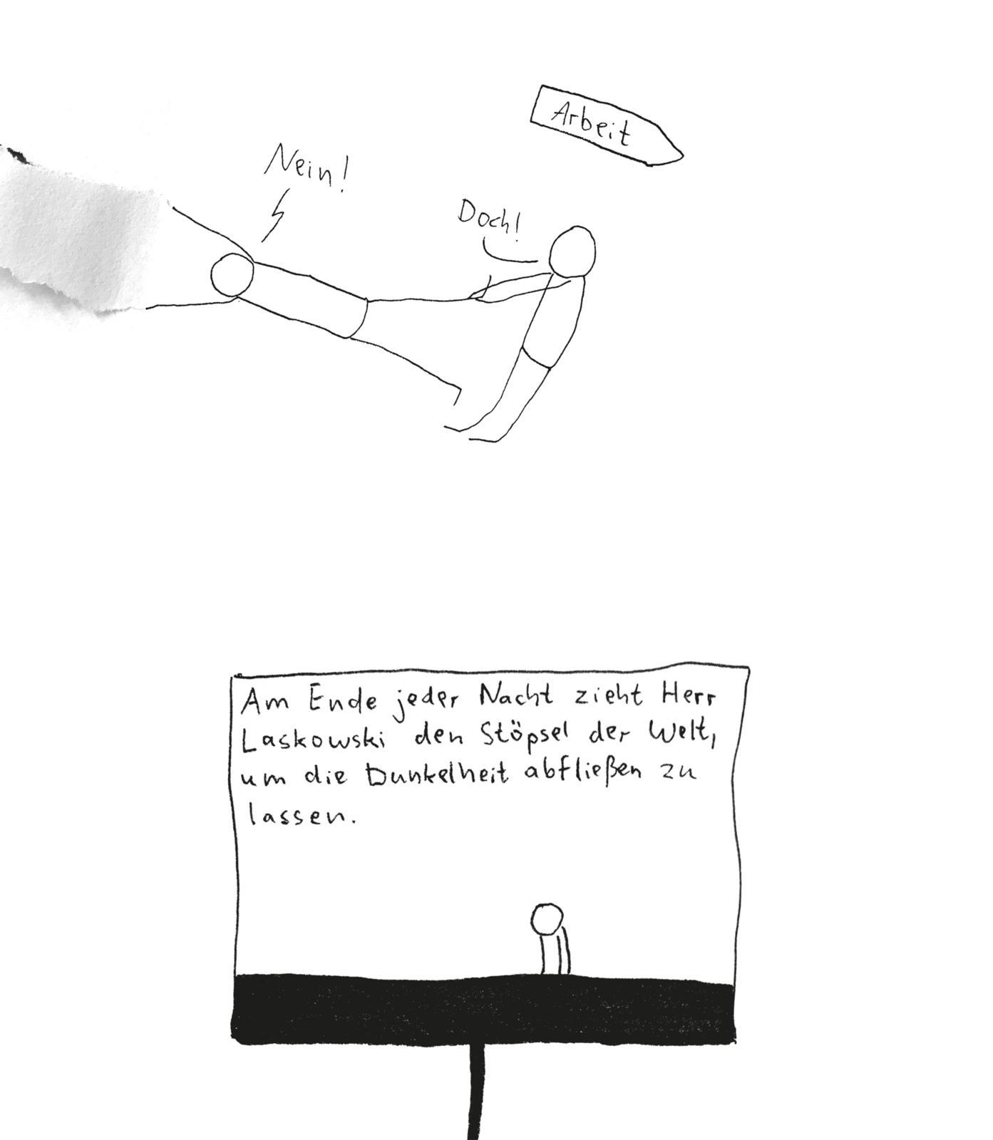 Beispielinhalt (Bild) Schweres Geknitter