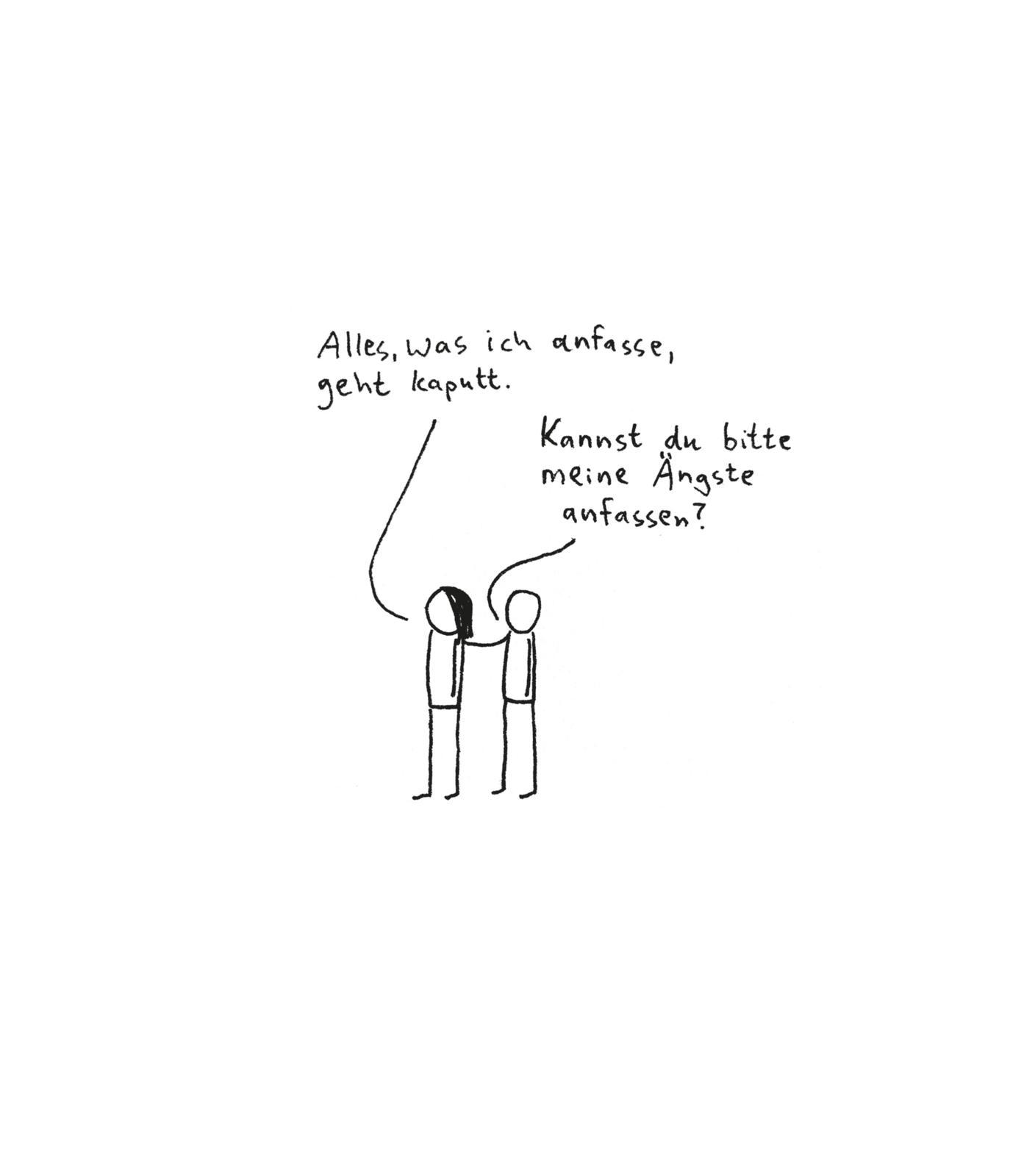 Beispielinhalt (Bild) Schweres Geknitter