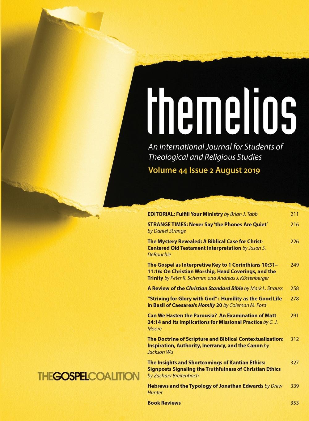 Vorderes Coverbild Themelios, Volume 44, Issue 2
