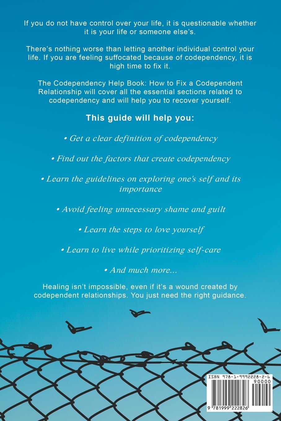 Rückseitencover The Codependency Help Book