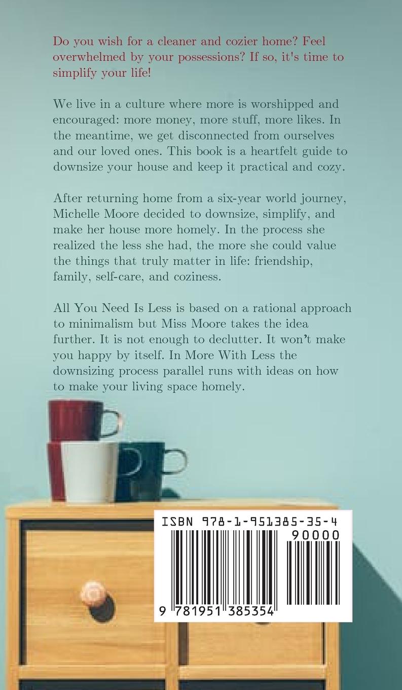 Rückseitencover All You Need Is Less