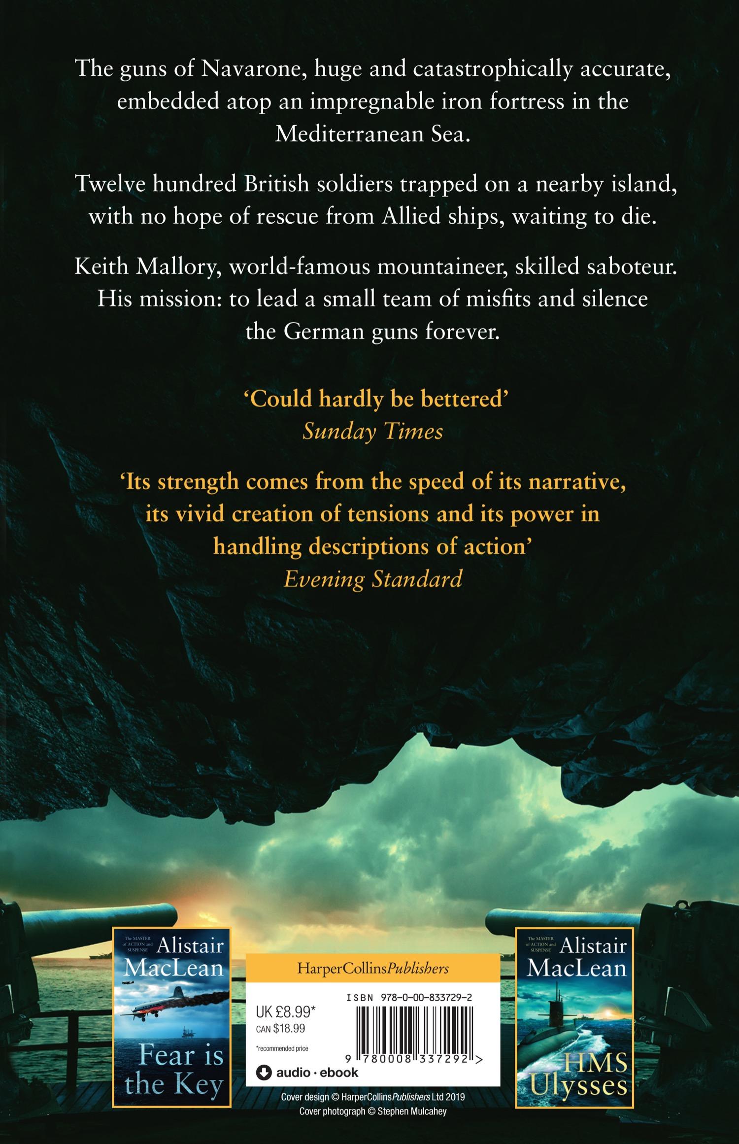 Rückseitencover The Guns of Navarone