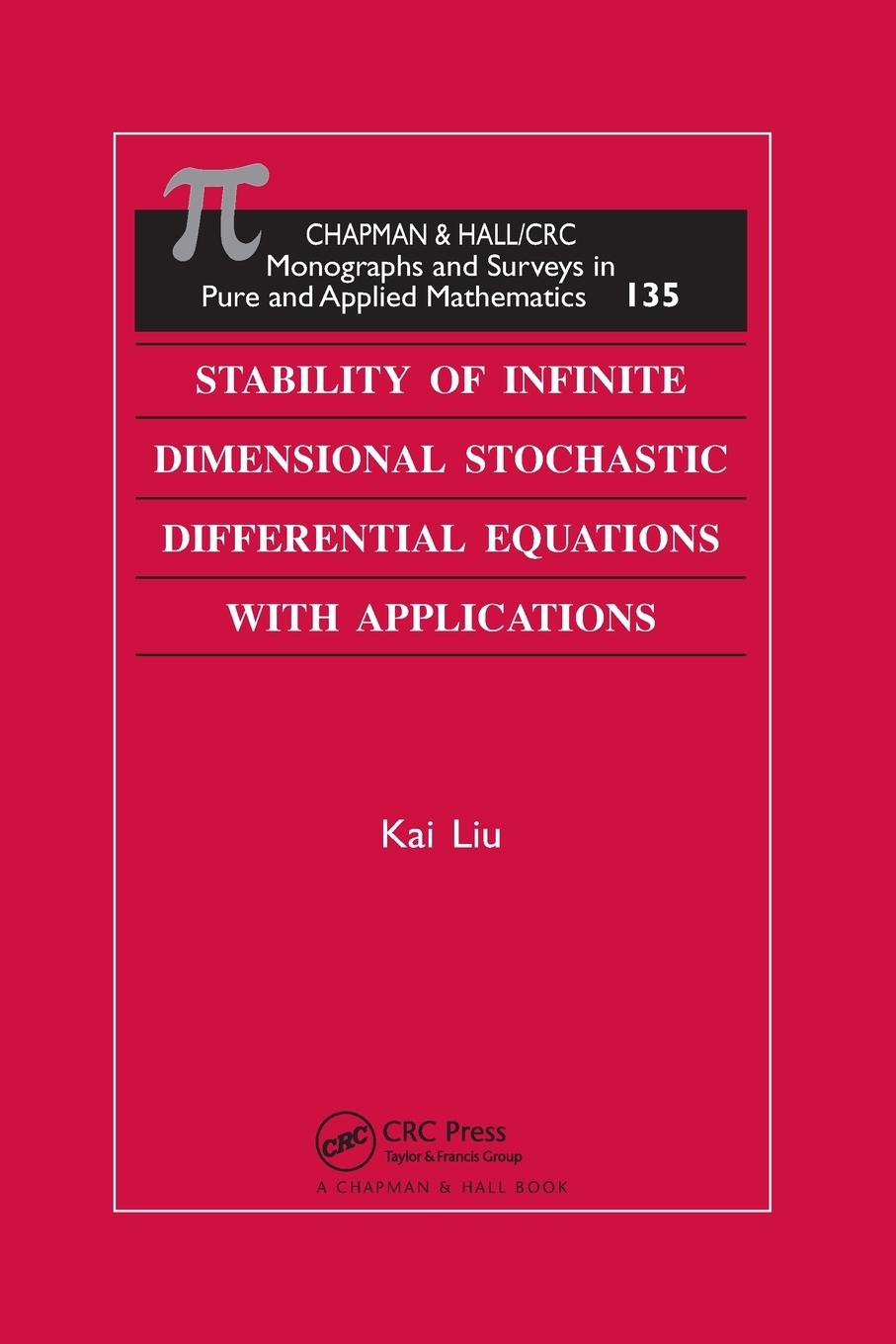 Vorderes Coverbild Stability of Infinite Dimensional Stochastic Differential Equations with Applications