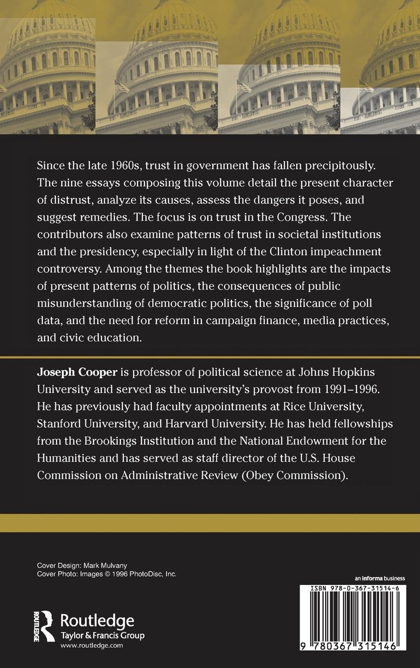 Rückseitencover Congress and the Decline of Public Trust