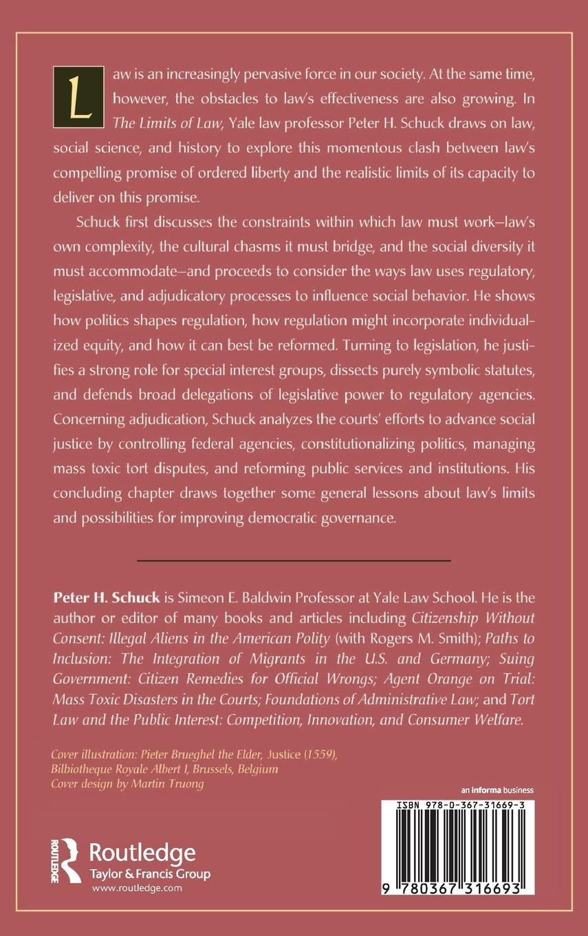 Rückseitencover Limits Of Law