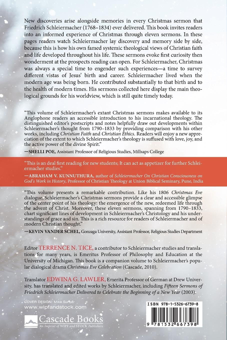 Rückseitencover Christmas Sermons