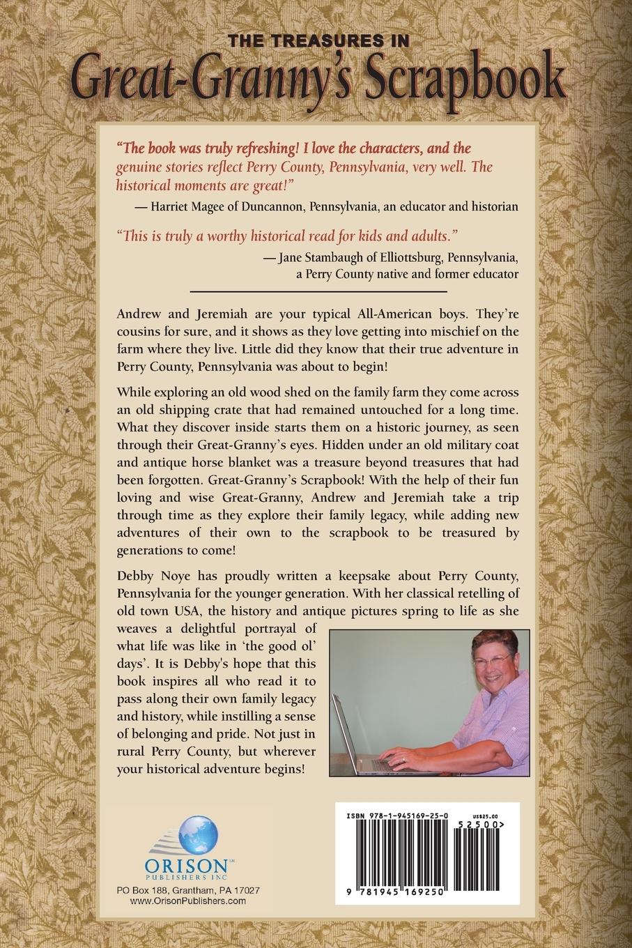 Rückseitencover The Treasures in Great-Granny's Scrapbook