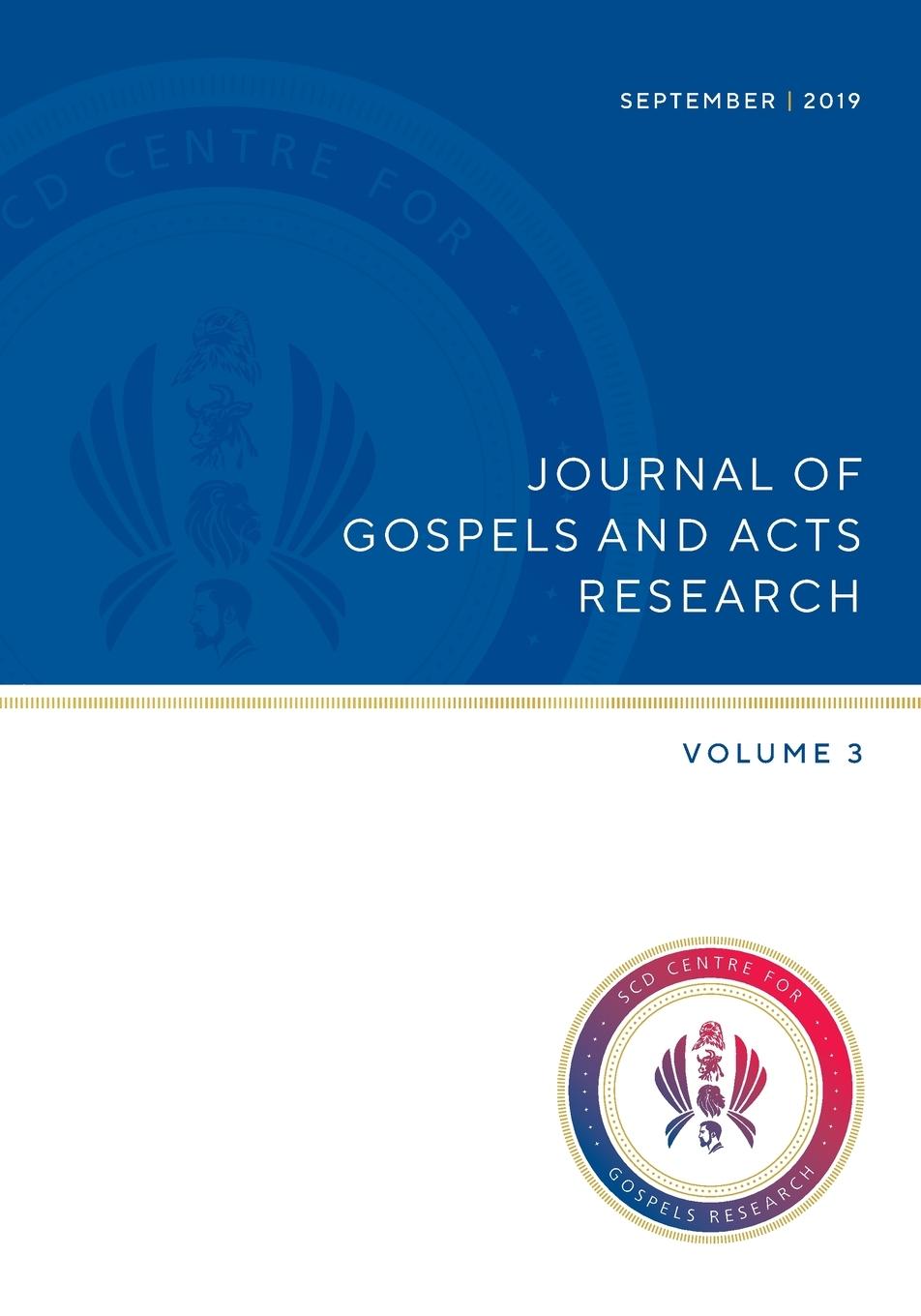 Vorderes Coverbild Journal of Gospels and Acts Research Volume 3