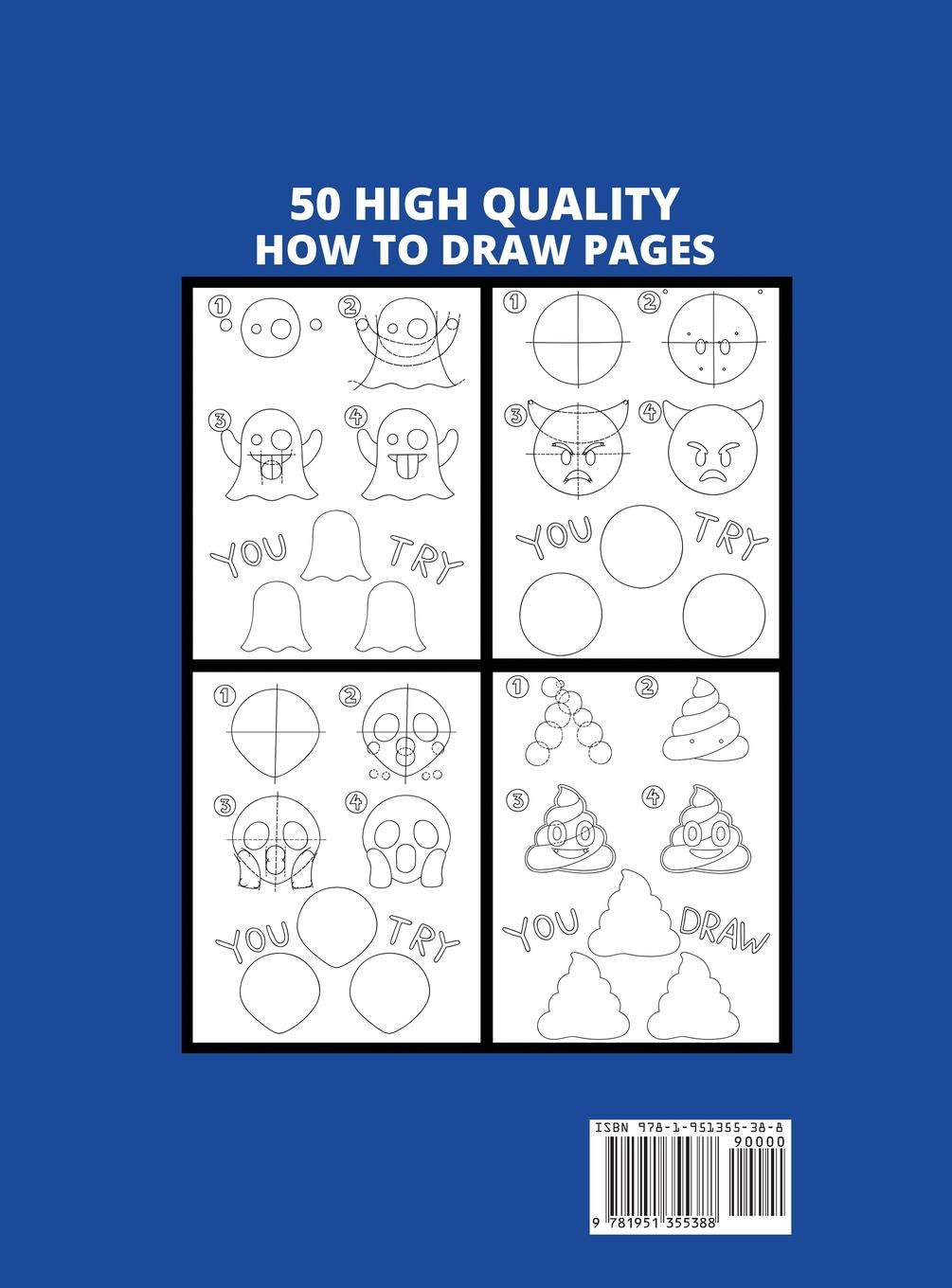 Rückseitencover How to Draw Emojis