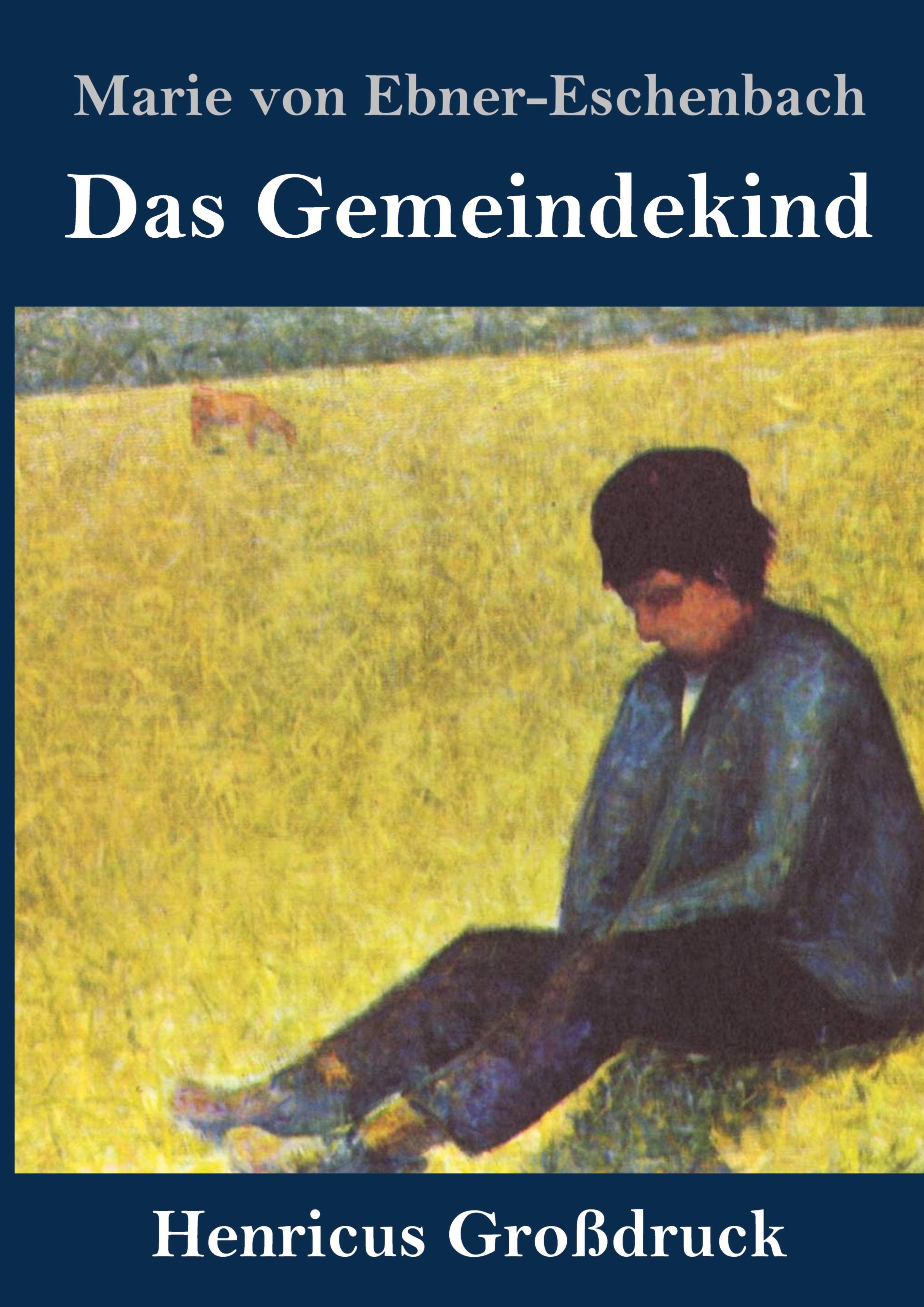 Vorderes Coverbild Das Gemeindekind (Großdruck)
