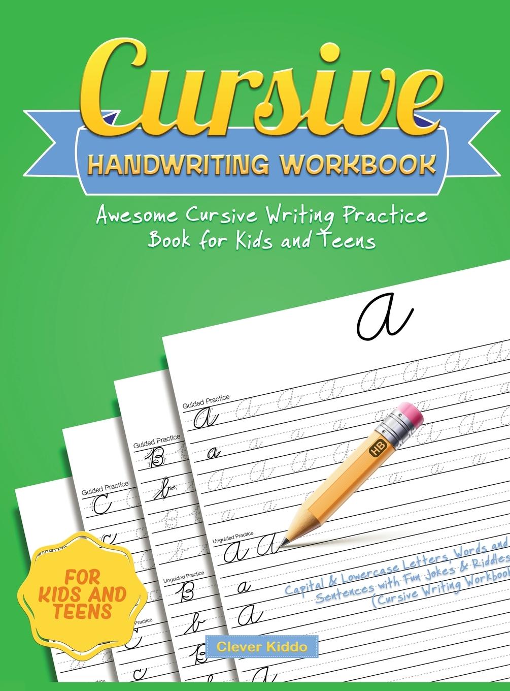 Vorderes Coverbild Cursive Handwriting Workbook