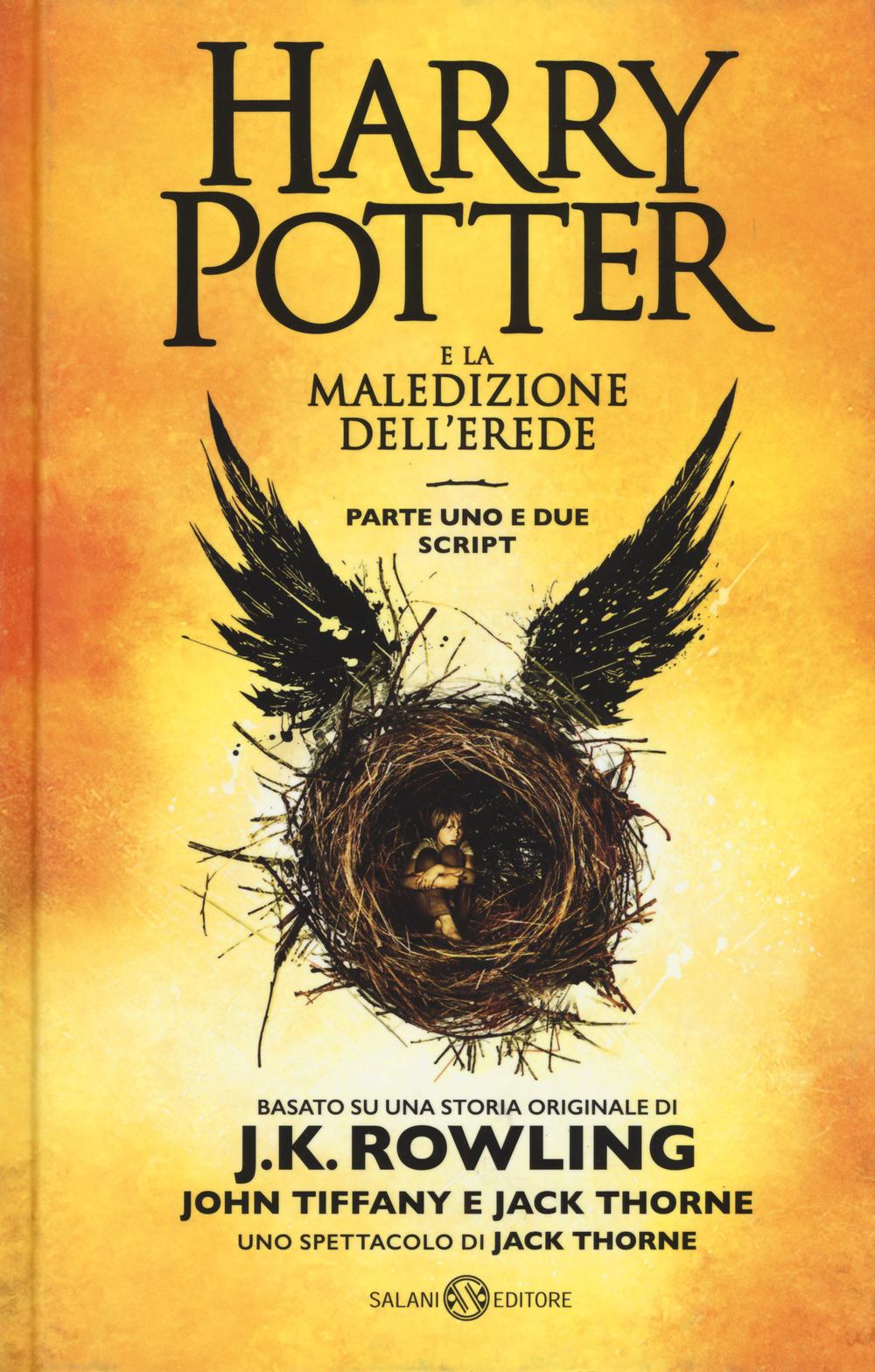 Vorderes Coverbild Harry Potter e la maledizione dell'erede. Parte uno e due. Scriptbook