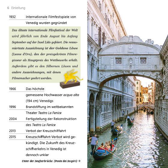 Beispielinhalt (Bild) Familienreiseführer Venedig