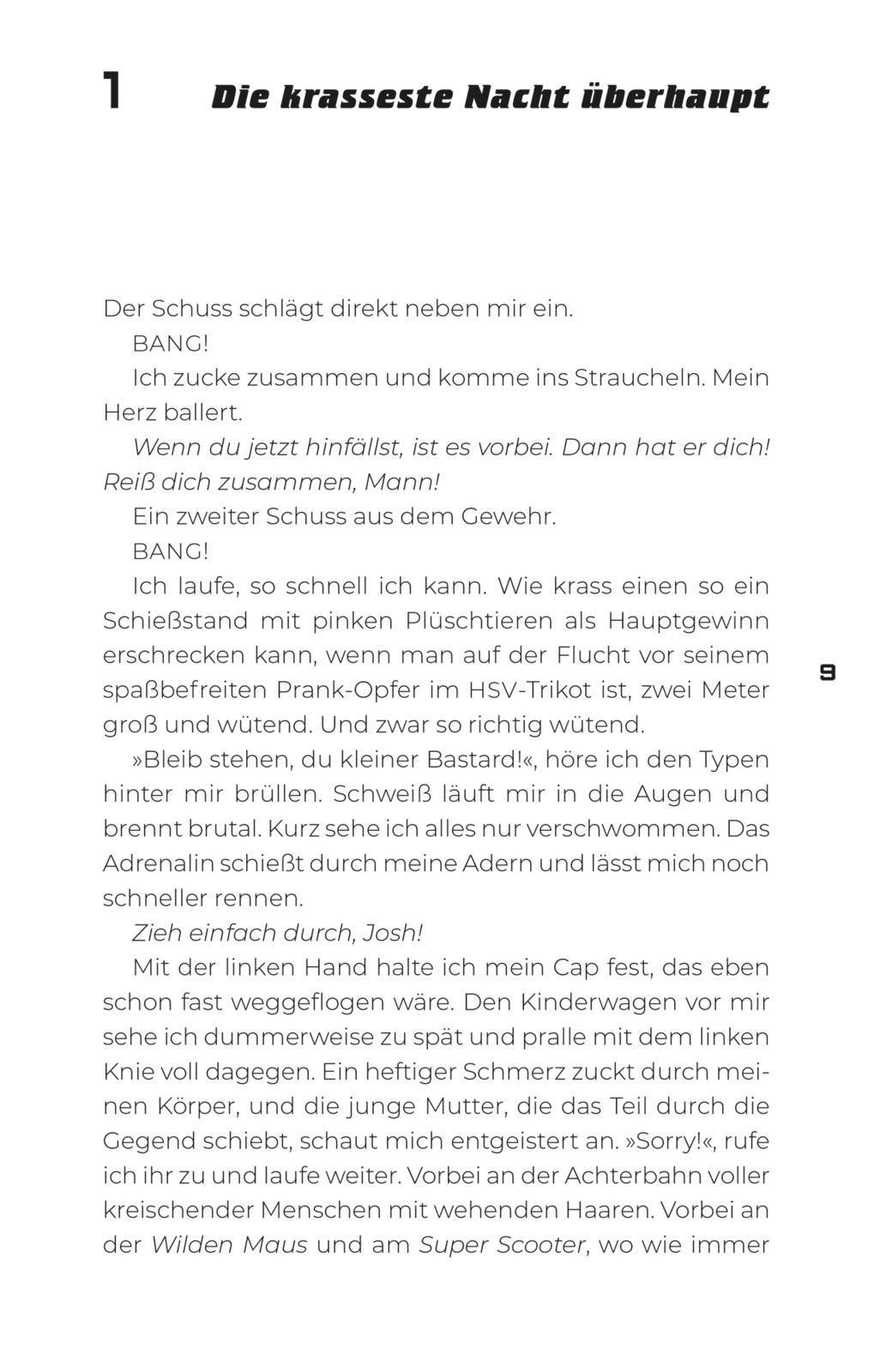 Beispielinhalt (Bild) Rausgekickt! Da waren's nur noch zehn