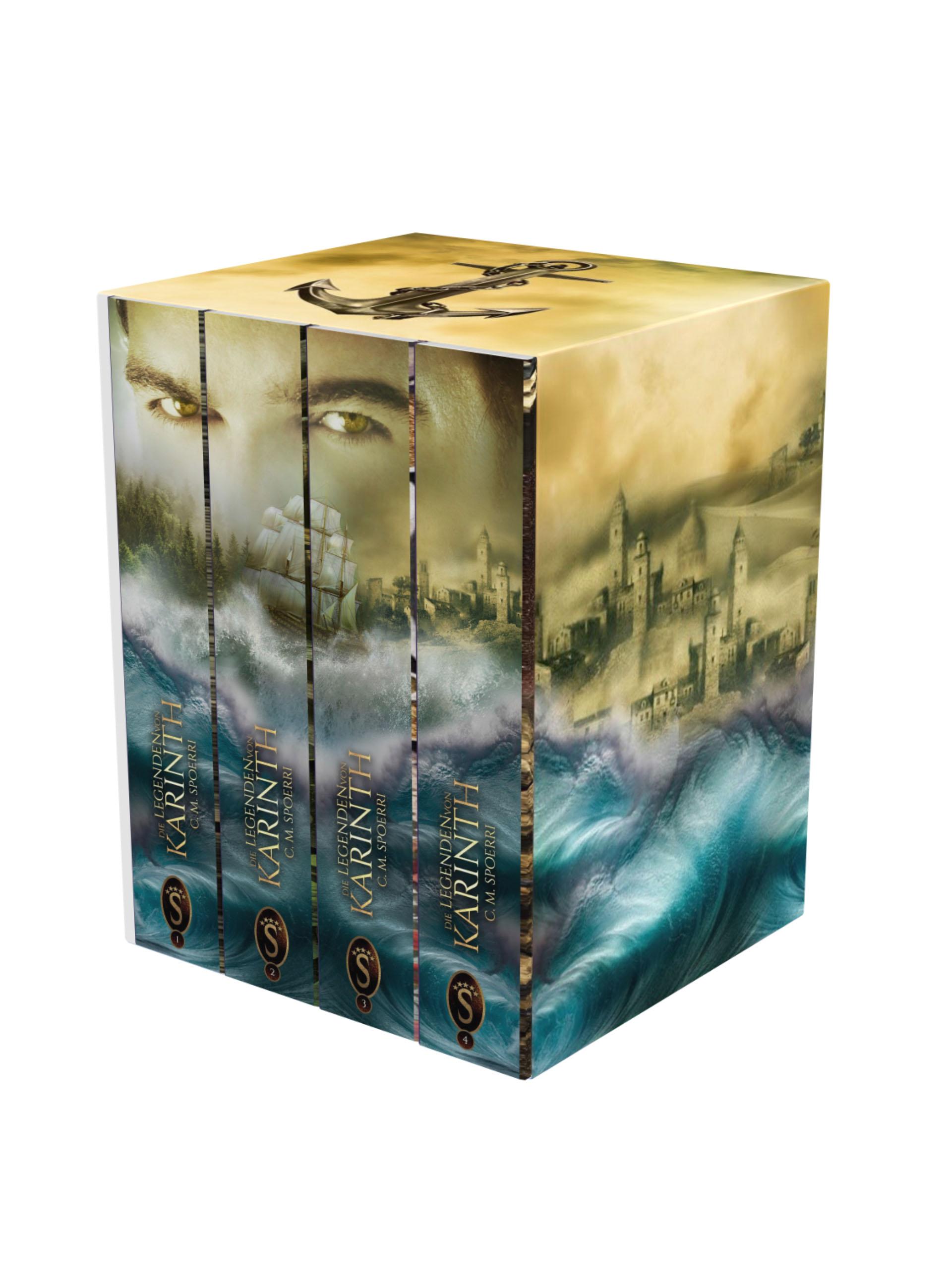 Vorderes Coverbild Die Legenden von Karinth - Die komplette Reihe im Schuber