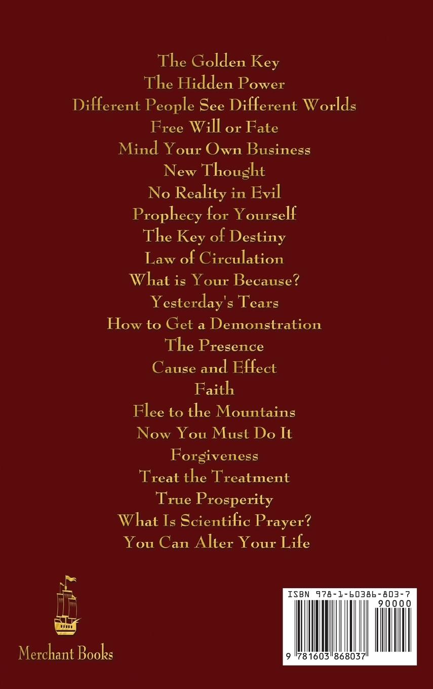 Rückseitencover Golden Key and Twenty-Two Additional Essays