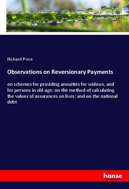 Vorderes Coverbild Observations on Reversionary Payments