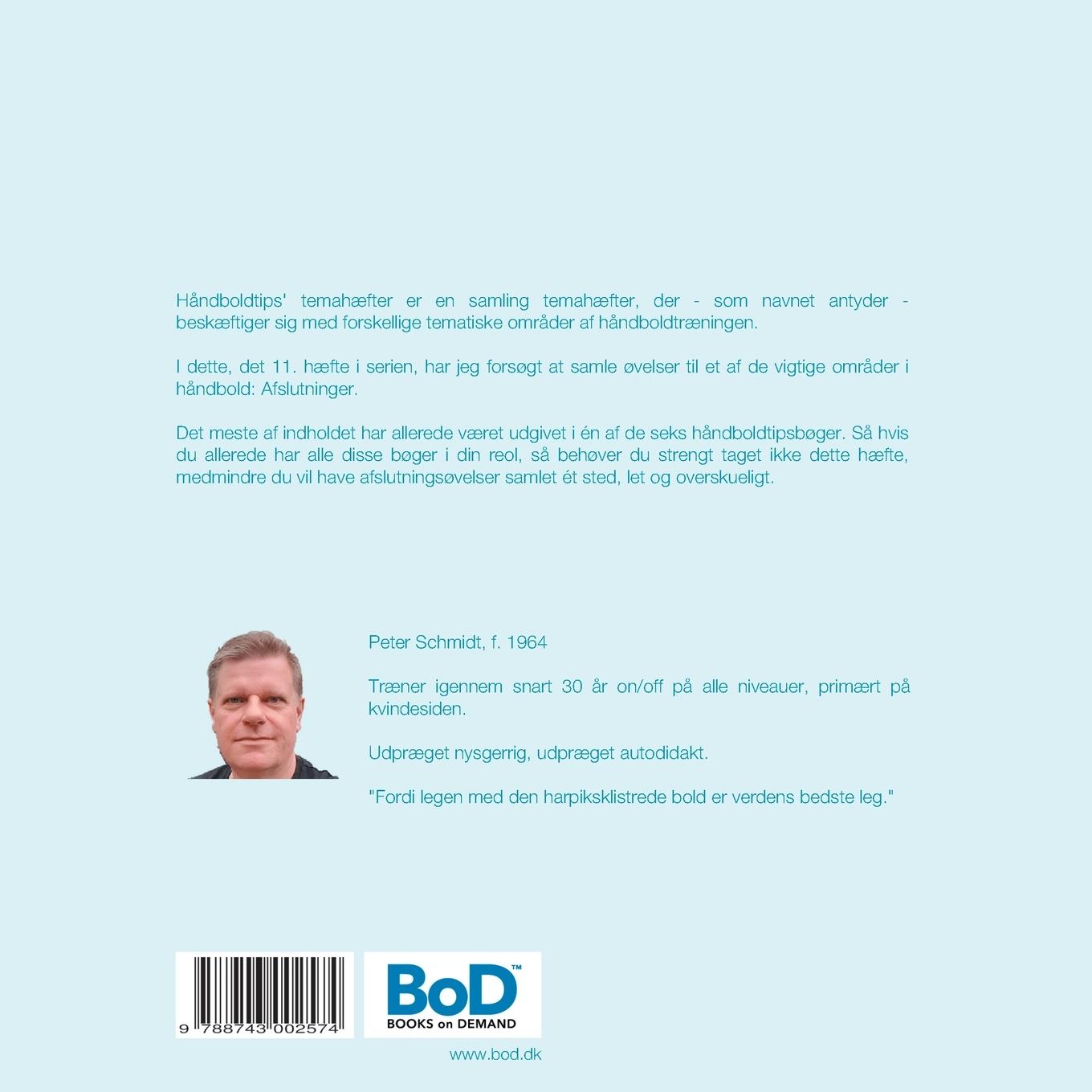 Rückseitencover Træningsøvelser til afslutninger