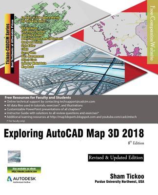 Vorderes Coverbild Exploring AutoCAD Map 3D 2018