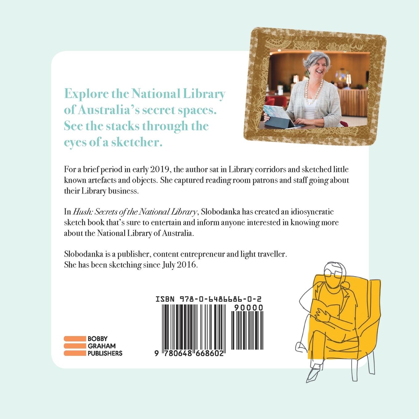 Rückseitencover Hush! Secrets of the National Library