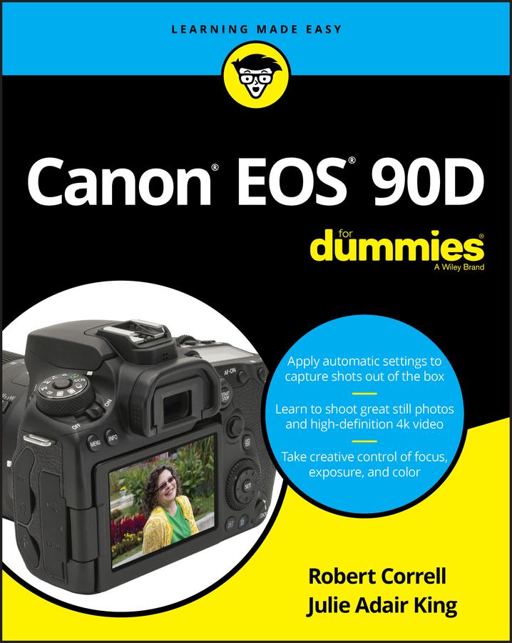 Vorderes Coverbild Canon EOS 90d for Dummies