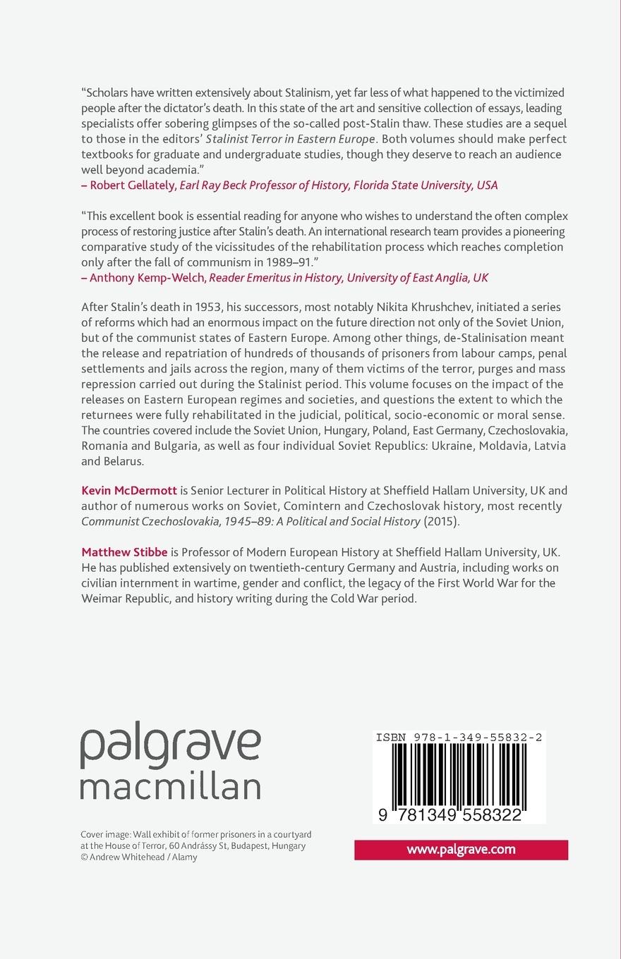 Rückseitencover De-Stalinising Eastern Europe
