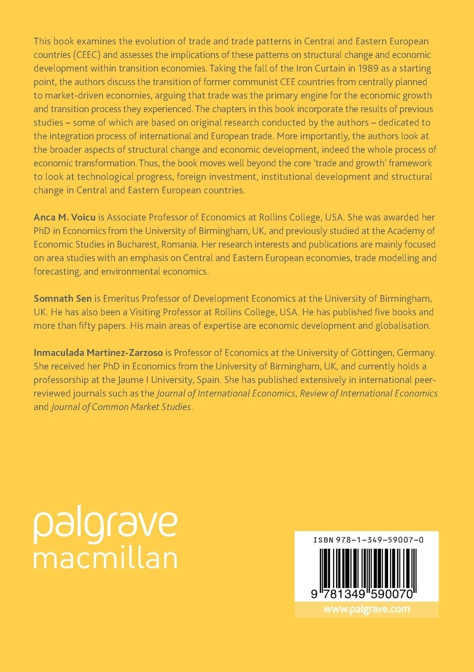 Rückseitencover Trade, Development and Structural Change