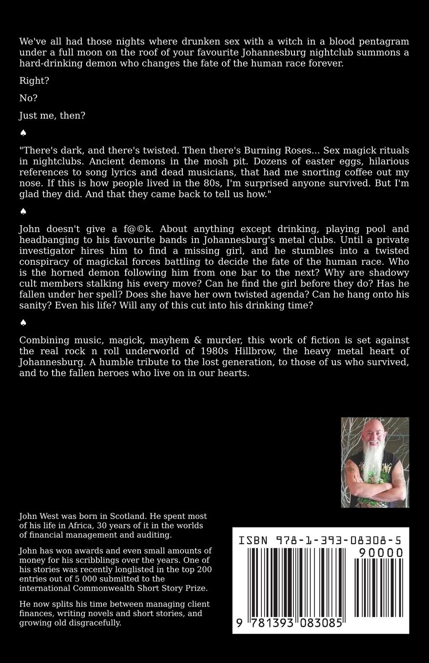 Rückseitencover Burning Roses