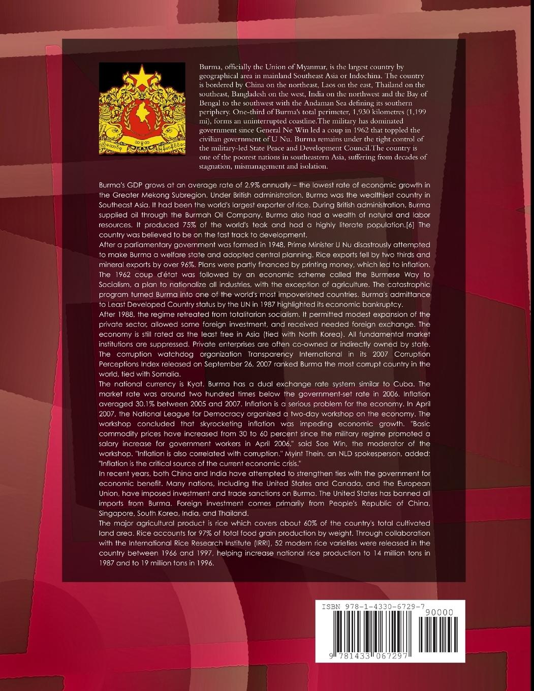 Rückseitencover Myanmar Education System and Policy Handbook Volume 1 Strategic Information and Developments