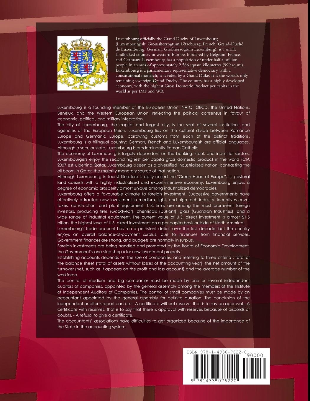 Rückseitencover Luxemburg Investment, Trade Laws and Regulations Handbook Volume 1 Strategic Information and Basic Laws