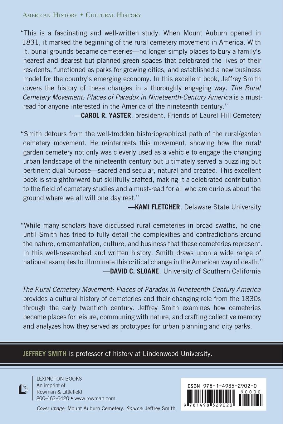 Rückseitencover Rural Cemetery Movement