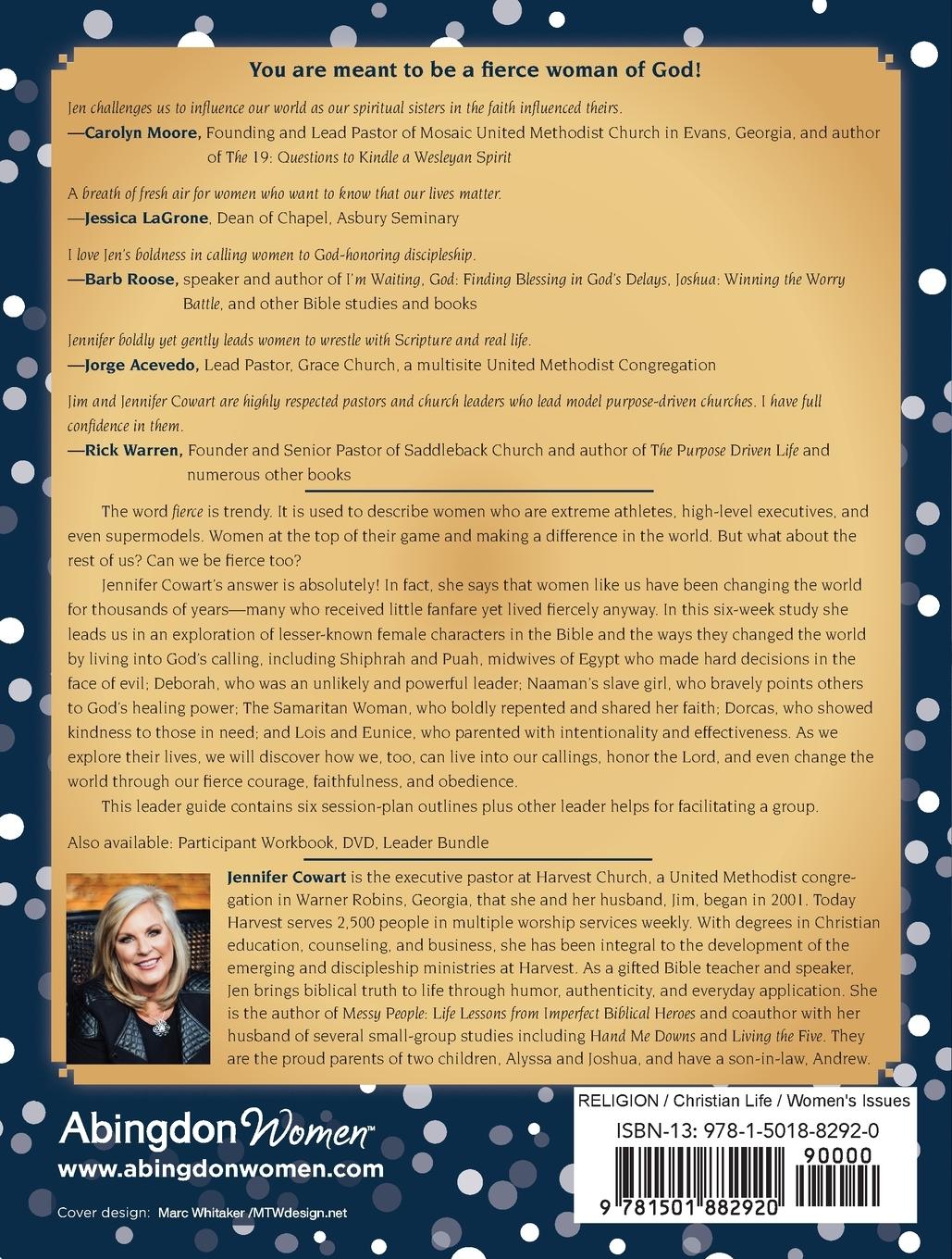 Rückseitencover Fierce - Women's Bible Study Leader Guide