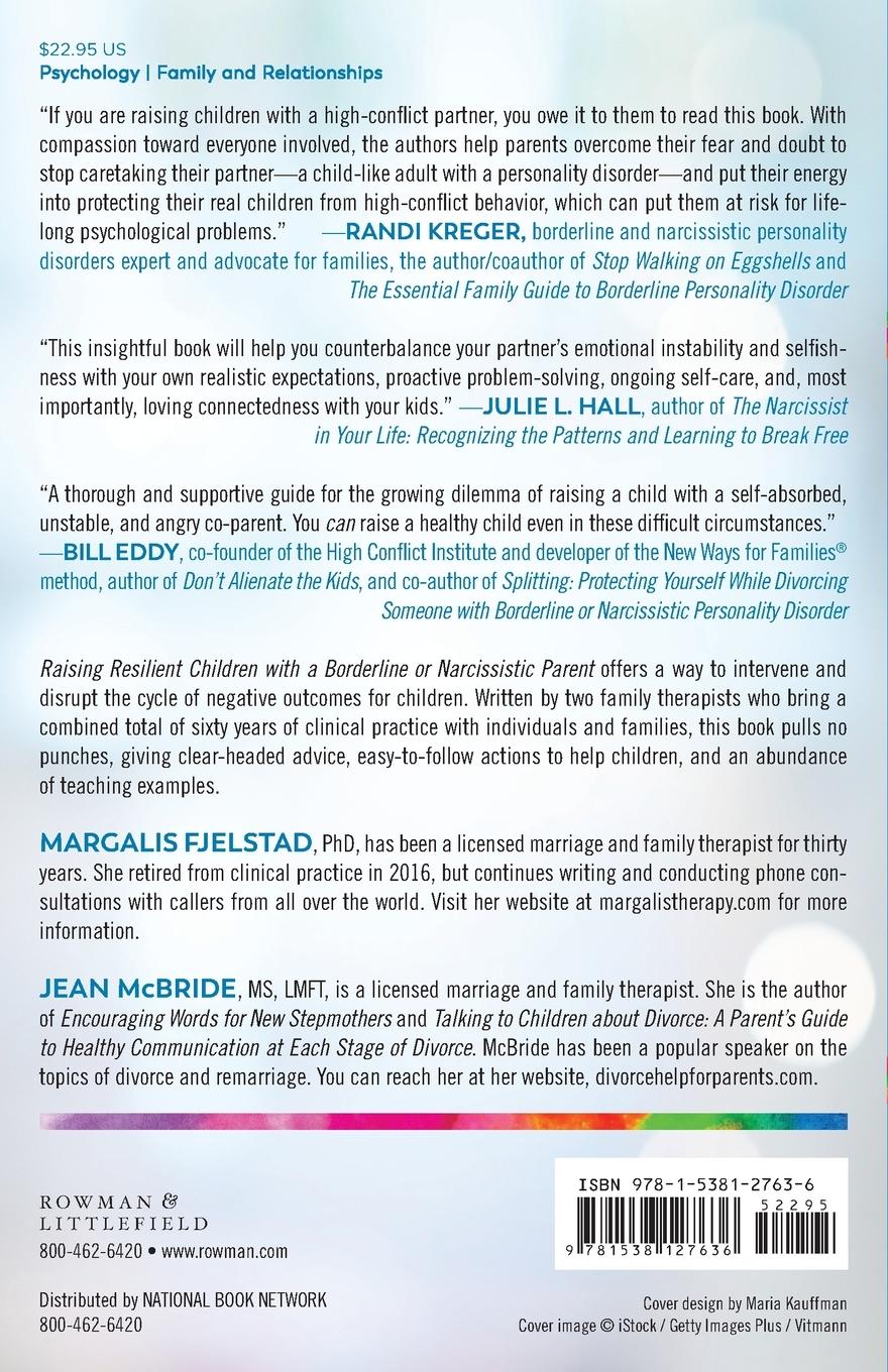 Rückseitencover Raising Resilient Children with a Borderline or Narcissistic Parent