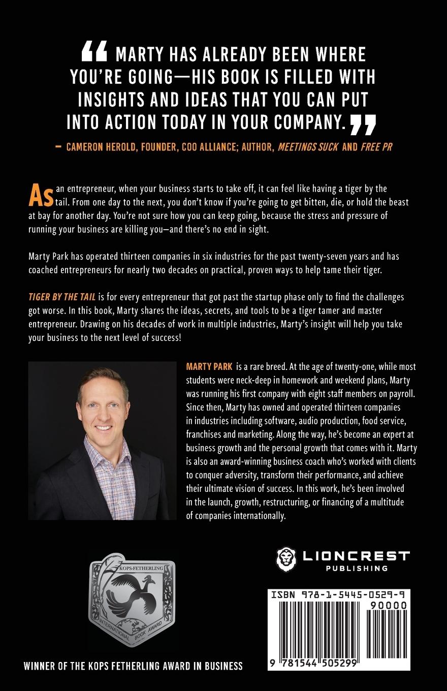 Rückseitencover Tiger by the Tail