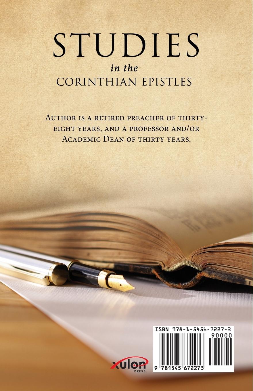 Rückseitencover Studies in the Corinthian Epistles